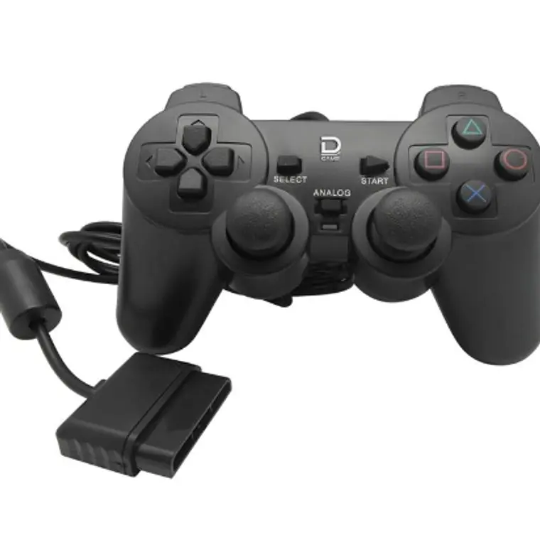 Joystick Clásico Dgame para PS2 (cableado) 2