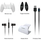Pack Protector DOBE 8 en 1 para Mando PS5 - Miniatura 2