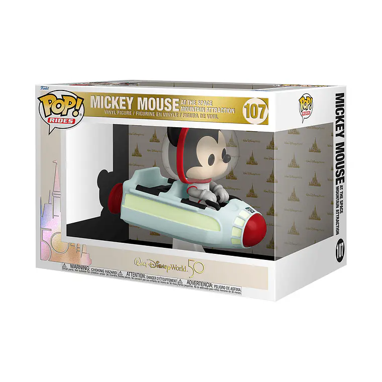 Mickey Mouse At The Space Mountain Attraction Funko Pop #107 1