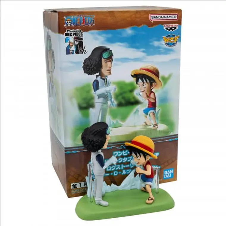 Luffy VS Kuzan Figura One Piece WCF Log Stories 3