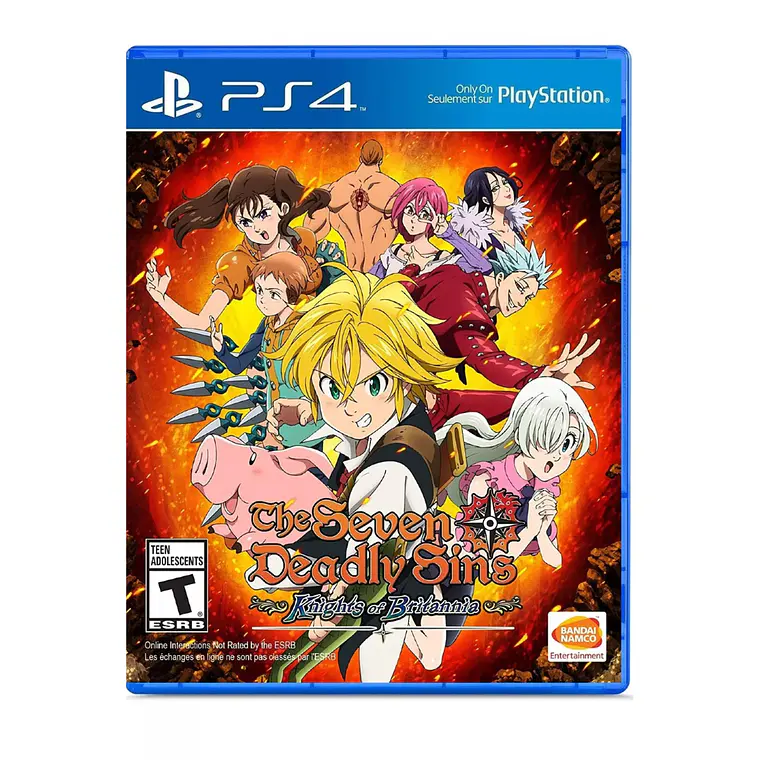 The Seven Deadly Sins - Knights Of Britannia PS4 1