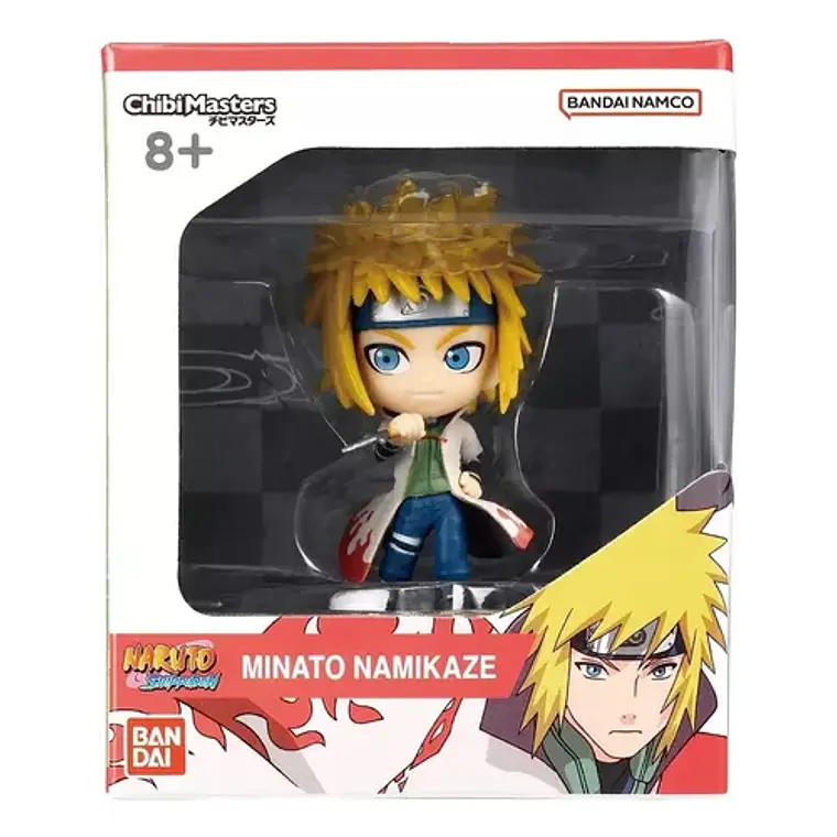 Minato Namikaze Figura Chibi Bandai Naruto Shippuden 2