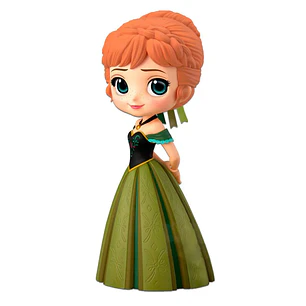 Anna Figura Qposket Coleccionable Frozen