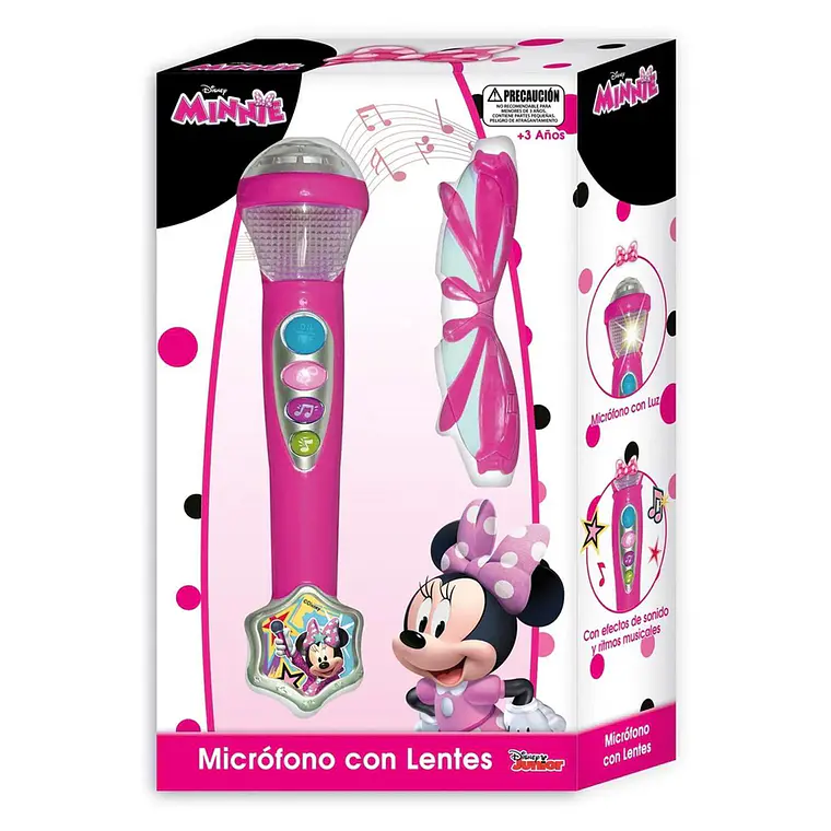 Micrófono con Lentes Minnie Disney Pronobel 1