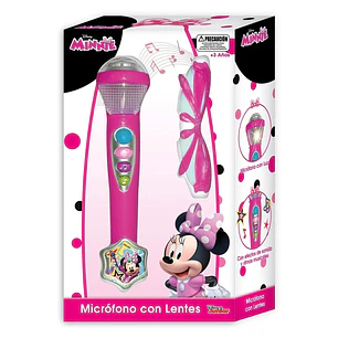 Micrófono con Lentes Minnie Disney Pronobel