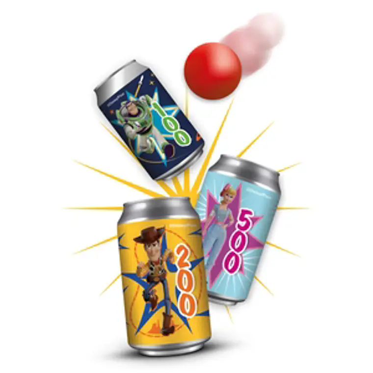 Juego de Resortera Lanza Pelotas Toy Story Disney 3
