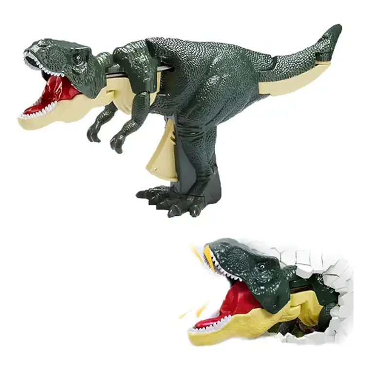 Dinosaurio T-Rex Mecánico Viral de TikTok (Efecto 