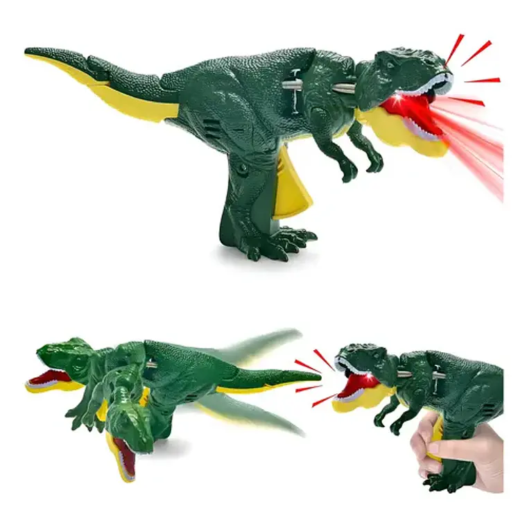 Dinosaurio T-Rex Mecánico Viral de TikTok (Efecto 