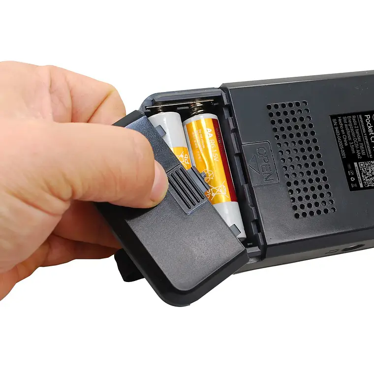 Radio Retro Portátil Pocket Cf-10 Fm/am Negro Mlab Black 1