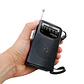 Radio Retro Portátil Pocket Cf-10 Fm/am Negro Mlab Black - Miniatura 2