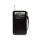 Radio Retro Portátil Pocket Cf-10 Fm/am Negro Mlab Black - Miniatura 5
