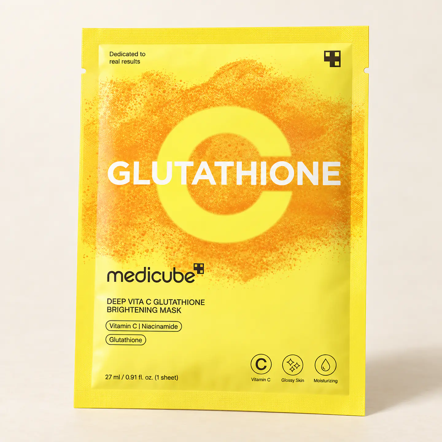 Medicube Deep Vita C Glutathione Mask 1