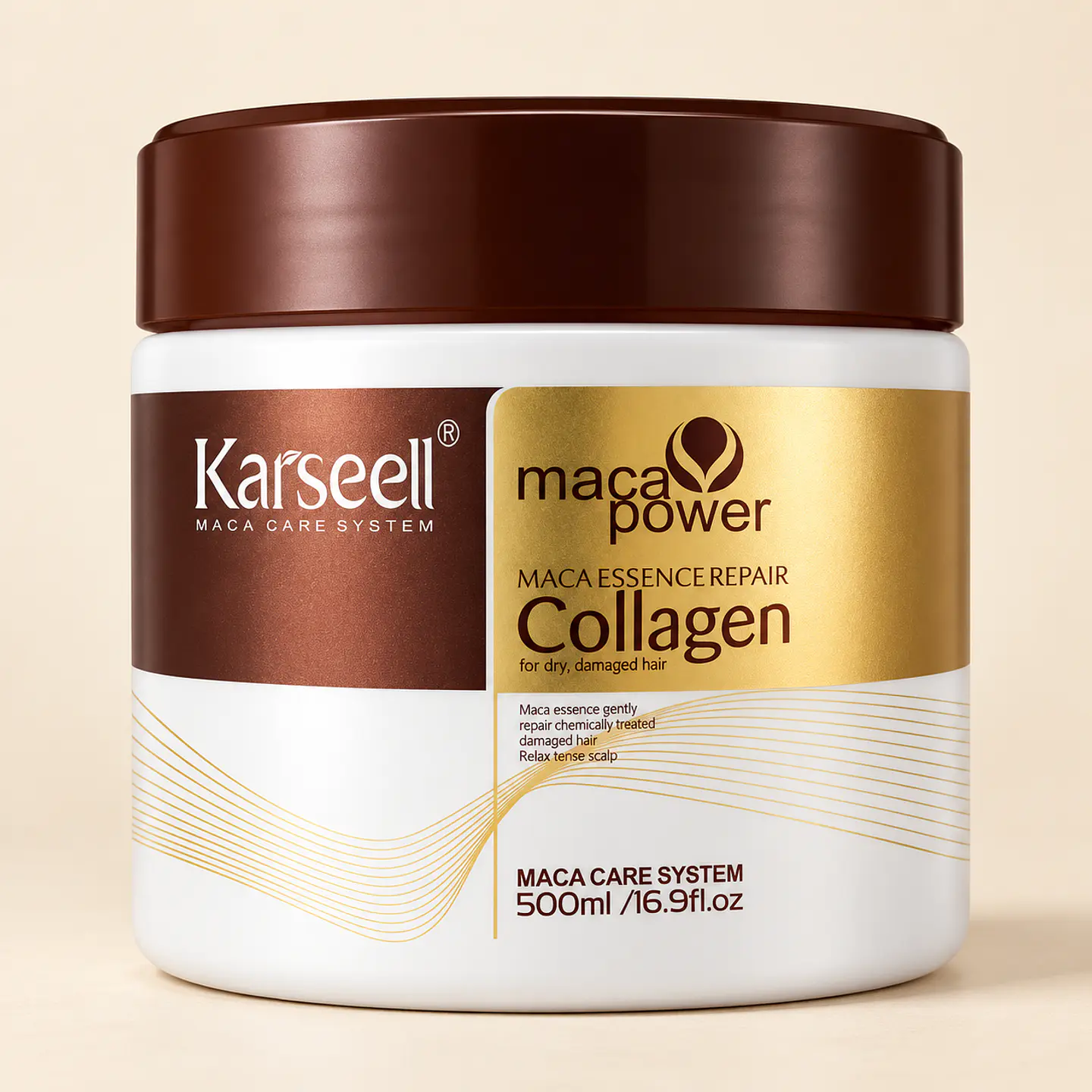 Karseell Maca Essence Repair Collagen Mask 500 ml. 1