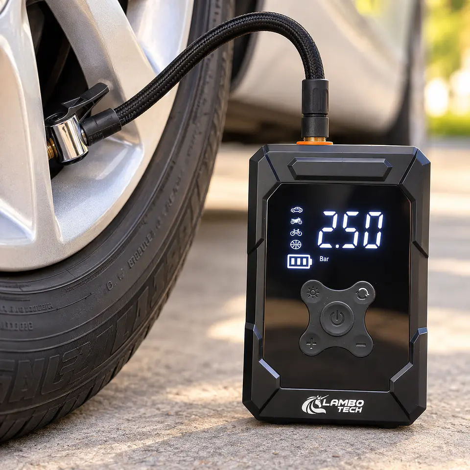 Mini Compresor Portátil Lambo Tech C-549-1 1