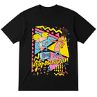 Polera Arnold 90´ - Unisex Negro 1