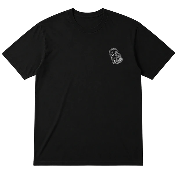 Polera Dólar- Negro Unisex 2
