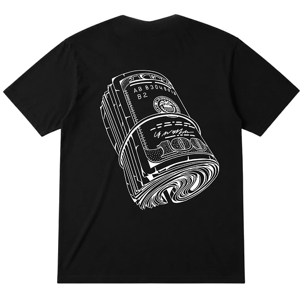 Polera Dólar- Negro Unisex 1