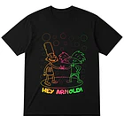 Polera Arnold 90´ - Unisex Negro  1