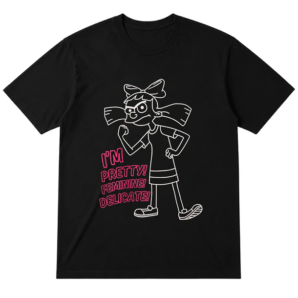 Polera Helga - Unisex Negro