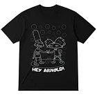 Polera Arnold 90´ - Unisex bklanco y Negro  1