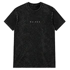 Polera Acid Wash Negro Unisex 1