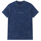 Polera Acid Wash Azul Unisex 1