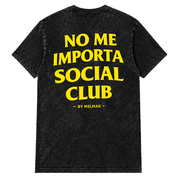 Polera No me Importa Acid Wash Melmak