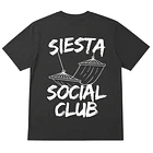 Polera Siesta Social Club - Gris grafito 1