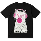 Polera Gato Dejame Tranqui  1