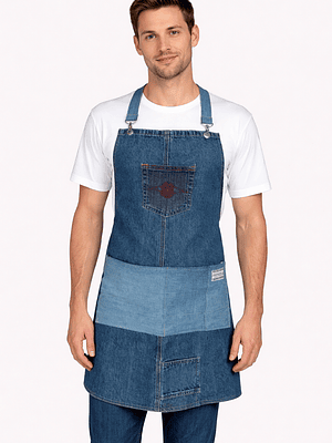 Pechera mezclilla (unisex)