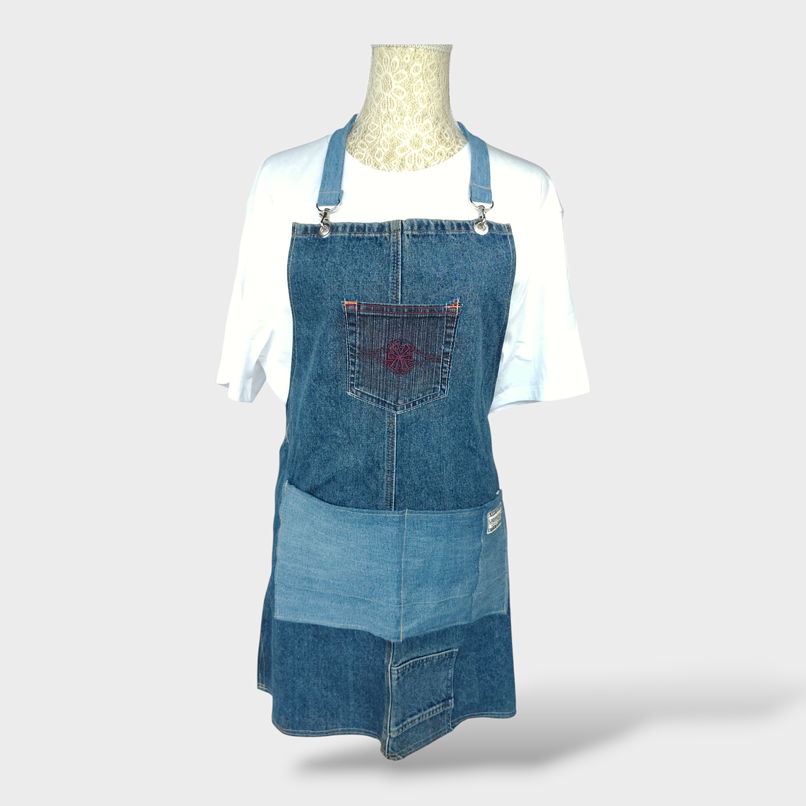 Pechera mezclilla (unisex) 1