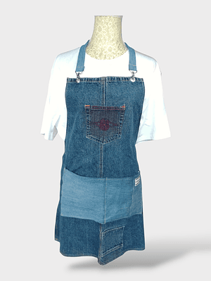 Pechera mezclilla (unisex)