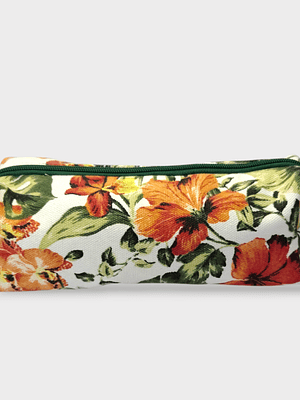 Estuche de Lona Floreado