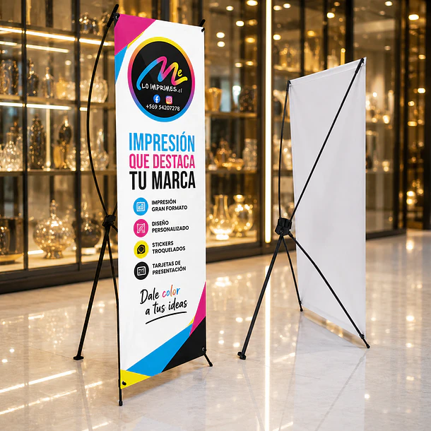 Pendón X 60x160cm 2