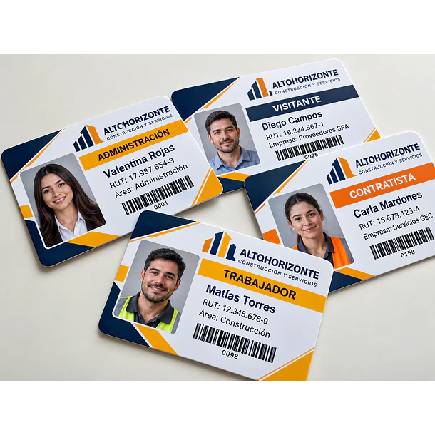 Tarjeta Credencial de PVC 1