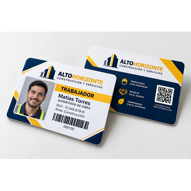 Tarjeta Credencial de PVC 4
