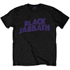 Polera Oficial Unisex Black Sabbath Wavy Logo Black