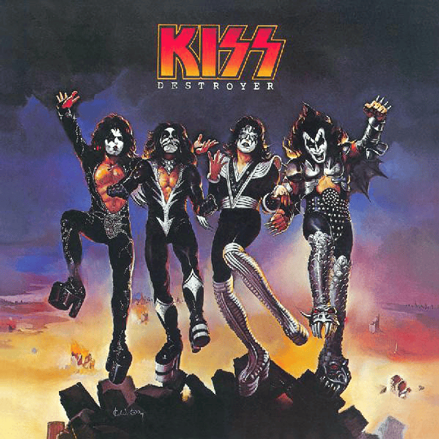 Vinilo "2LP" Kiss ‎– Destroyer "Anniversary Limited Color LP"