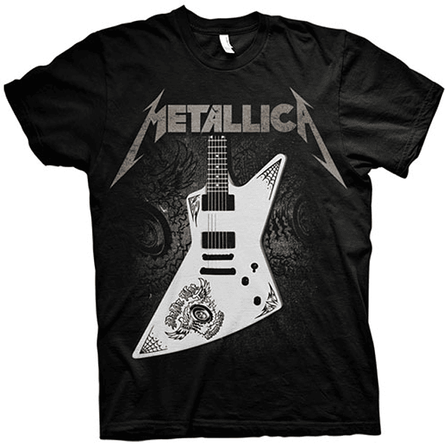 Polera Unisex Metallica Papa Het Guitar