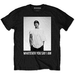 Polera Oficial Unisex Eminem: Whatever