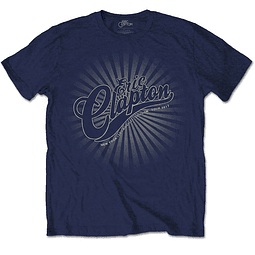 Polera Oficial Unisex Eric Clapton: Logo Rays