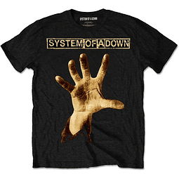 Polera Oficial Unisex System Of A Down: Hand