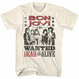 Polera Unisex Bon Jovi Dead Or Alive