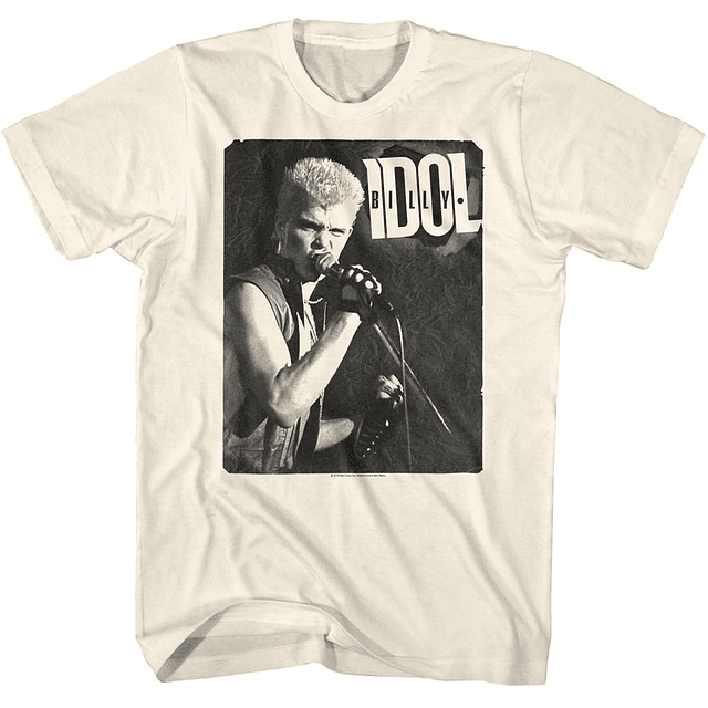 Polera Unisex Billy Idol "Idol"