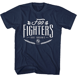 Polera Unisex Foo Fighters "100% Organic"