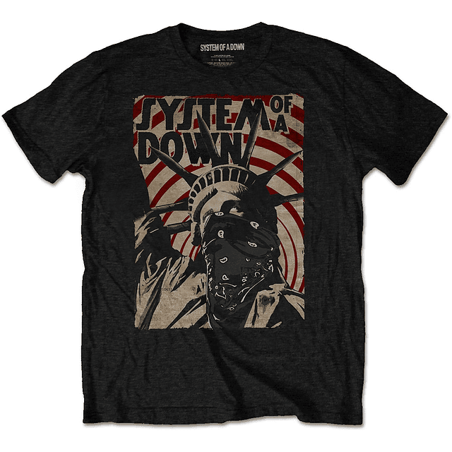 Polera Oficial System Of Down Liberty