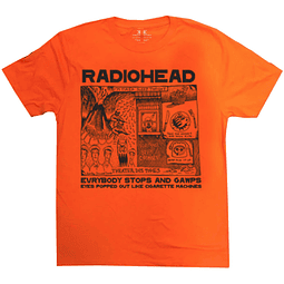Polera Oficial Radiohead Gawps "100% Organic"