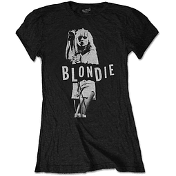 Polera Oficial Mujer Blondie Mic Stand