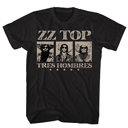 Polera Unisex ZZ Top Tres Hombres