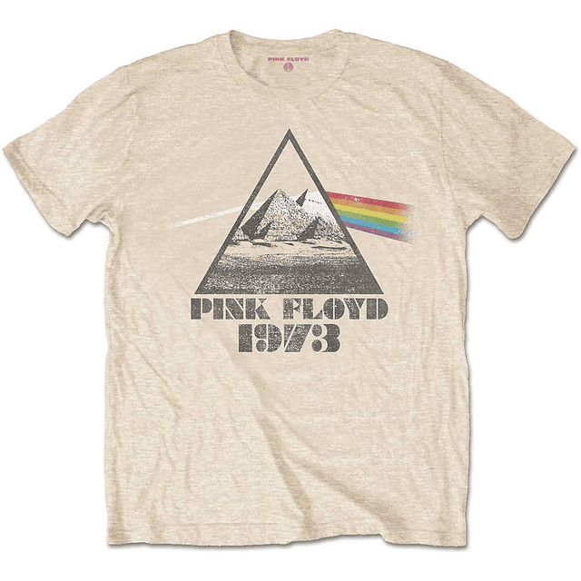 Polera Oficial Unisex Pink Floyd Pyramids